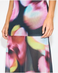 Dazie - Into You Mesh Maxi Dress