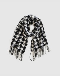Belle & Bloom - Return To Sender Houndstooth Scarf