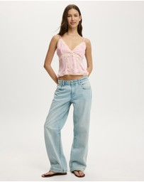 Cotton On - Satin Lace Cami