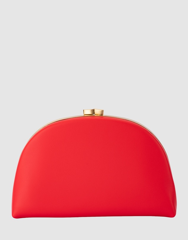 Olga Berg - Celeste Curved Clutch