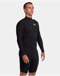 Quiksilver - Mens 2/2mm Highline Chest Zip Springsuit