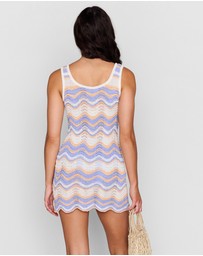 MINKPINK - Leone Crochet Mini Dress