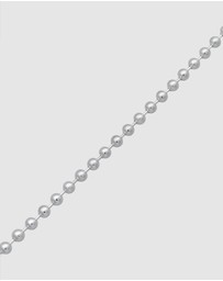 Kuzzoi - ICONIC EXCLUSIVE - Ball Chain Necklace in 925 Sterling Silver