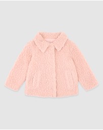 Bebe by Minihaha - Emmy Sherpa Jacket 3-7 Yrs