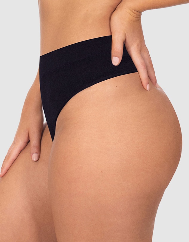 B Free Intimate Apparel - Seamless Cotton High Waist G String