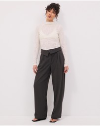Calli - Lilly Textured Jersey Top
