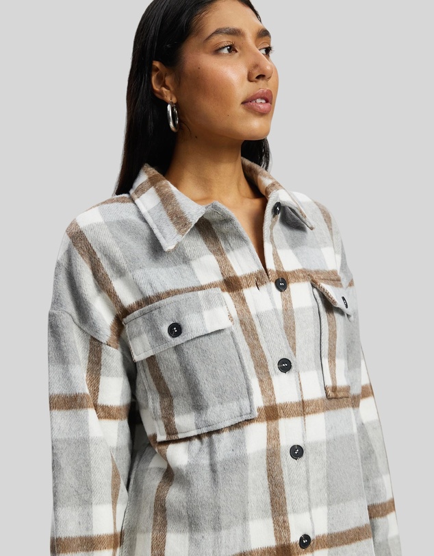 KAJA Clothing - Checkered Coat