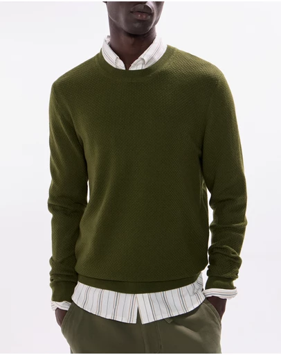 Marcs - Gordon Textured Merino Knit