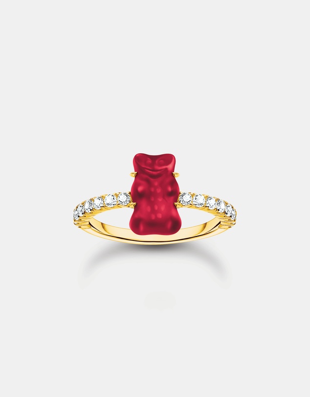 THOMAS SABO - HARIBO Strawberry Red Bear Ring