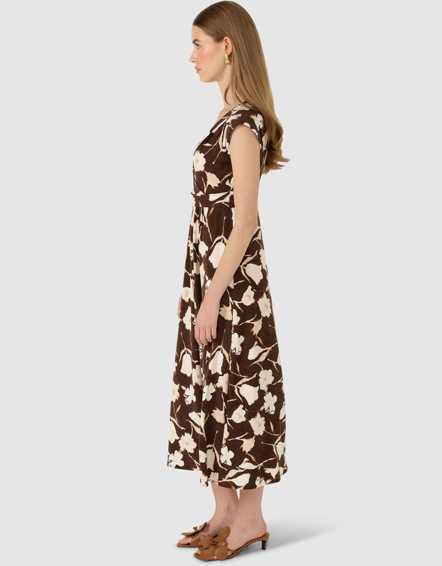 SACHA DRAKE - Cappuccino Midi Dress