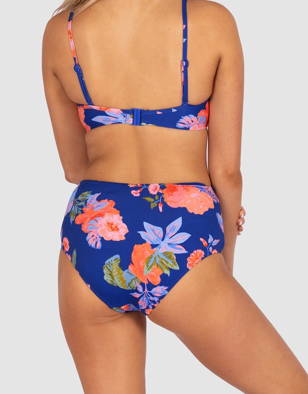 Baku Swimwear - Cala Luna Ruched High Waist Bikini Bottom