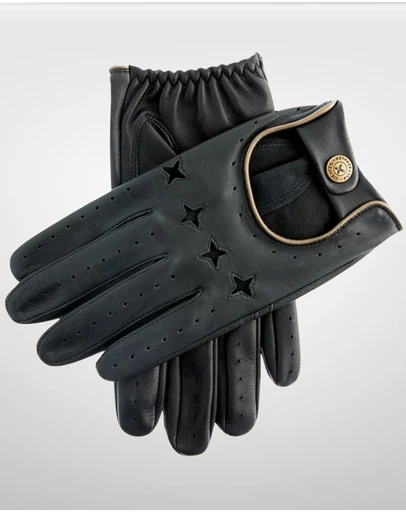 DENTS - The Suited Racer x Touchscreen Leather Driving Gloves Limited Ed