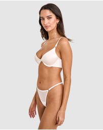 Bras N Things - Sexy Basics Push Up Scoop Bra - Ivory