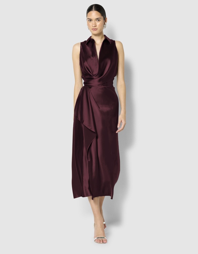 Montique - Elsie Satin Dress