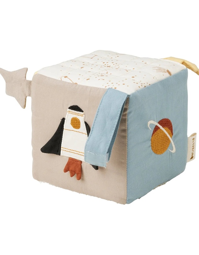 Fabelab - Fabric Cube - Space, 12 cm
