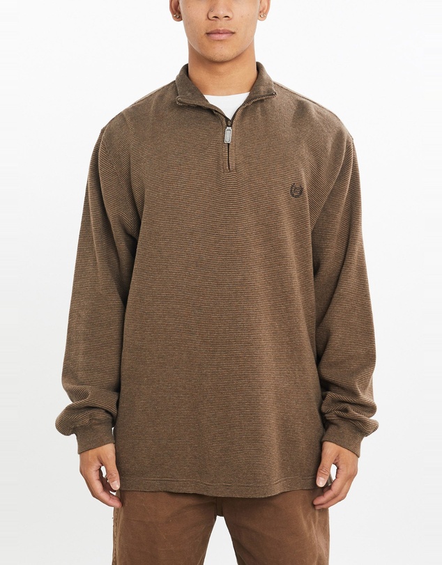Vintage by The Real Deal - Pre Loved - Vintage Chaps Ralph Lauren Quarter Zip Sweatshirt