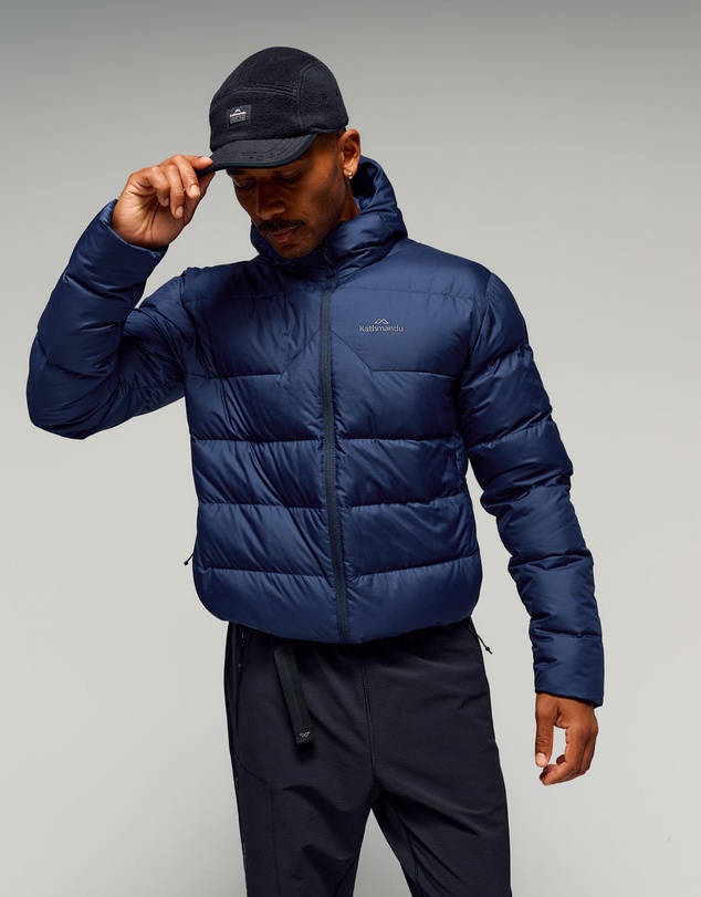 Kathmandu - Epiq Hooded Down Puffer 600 Fill Warm Winter Jacket