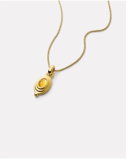 Najo - Horizon Citrine Necklace