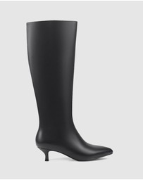 Verali - Olive Knee High Boots