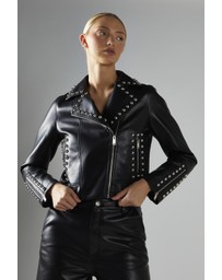 Glamorous - PU Studded Jacket