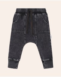 Huxbaby - Knit Denim 5 Pocket Pants - Babies-Kids