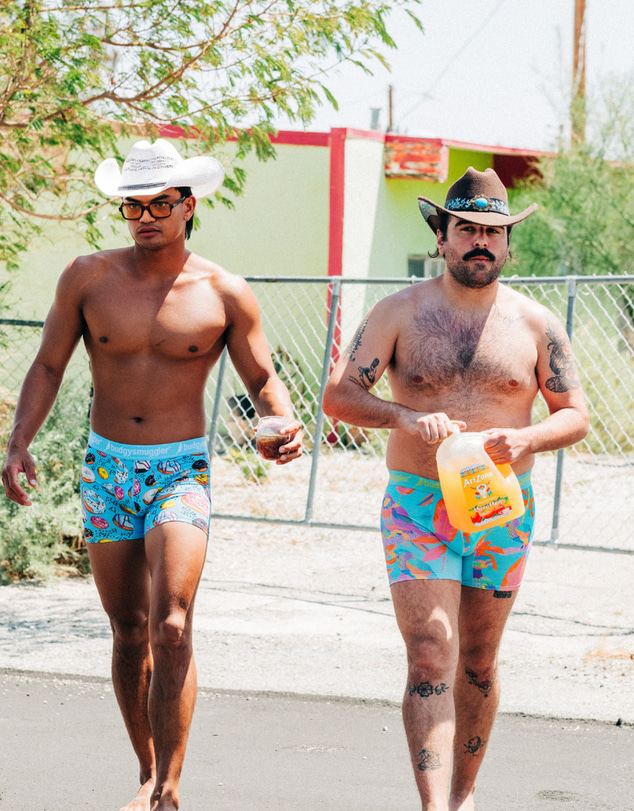 Budgy Smuggler - Men's Underwear Trunks in Techno Parrots