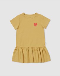 Olive & The Captain - O+TC Everyday Parker Dress- Mustard