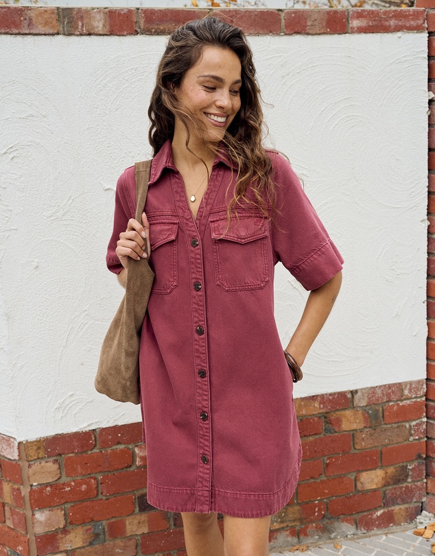 Ceres Life - Bonnie Relaxed Shirt Dress