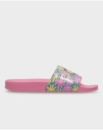 Roxy - Girls 8 to 16 Slippy II Slides