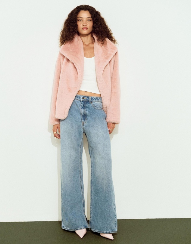 MINKPINK - Sigrid Faux Fur Coat