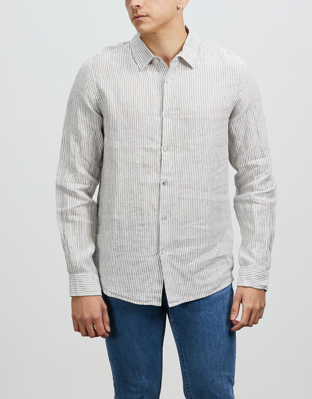 Assembly Label - Casual Long Sleeve Shirt