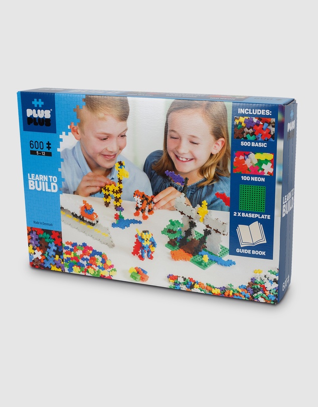 Plus Plus - Plus-Plus - Basic - Learn to Build - 600 pcs