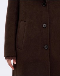 Minima Esenciales - Dulcie Relaxed Wool Coat