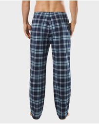 Mitch Dowd - Mens Hunter Flannel Pyjama Pant - Navy