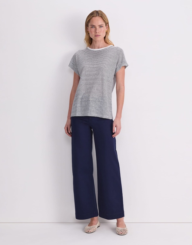 Sportscraft - Tonia Crew Neck Linen Tee
