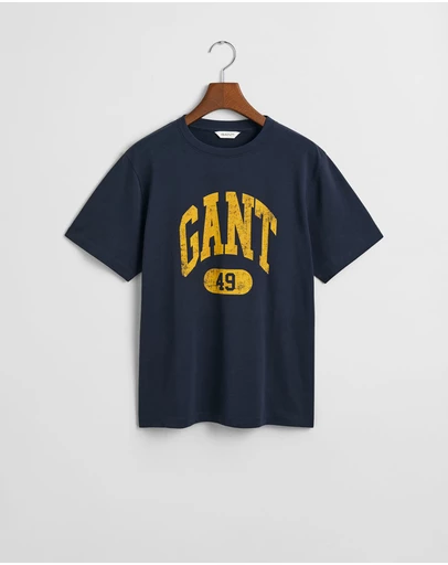 Gant - Teens GANT 49 Arch Print T-Shirt