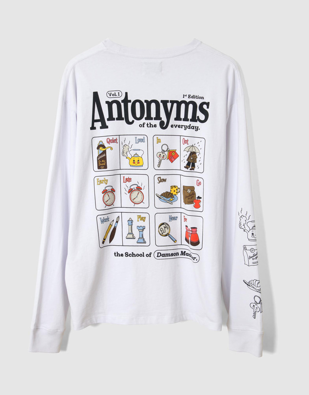 Damson Madder - Antonyms Long Sleeve Graphic Tee