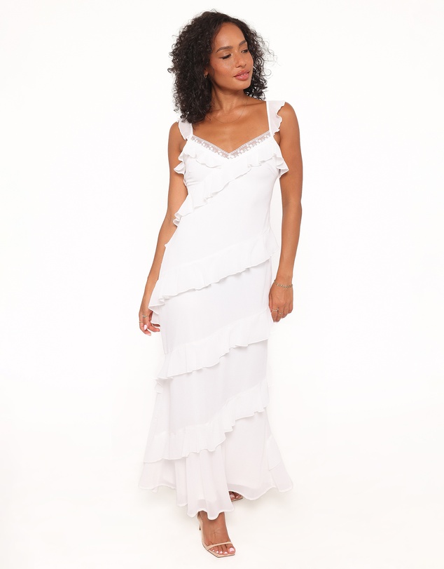 Petal & Pup - Virginia Maxi Dress - White