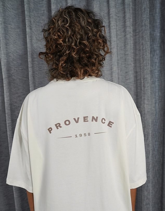 Provence - Arch Logo T-Shirt Off White