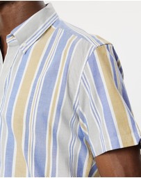 Ben Sherman - Oxford Stripe SS Mod Shirt