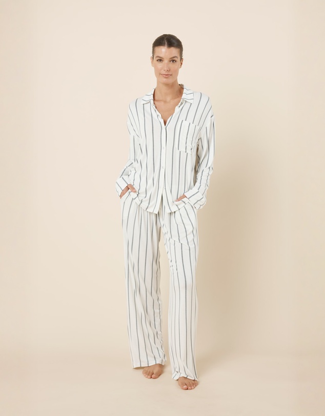 Gingerlilly - Harlow Bamboo Striped PJ Set