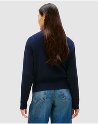 Tommy Hilfiger - Graphic Mock Neck Sweater