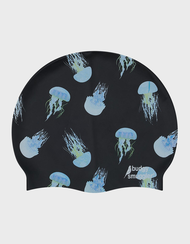 Budgy Smuggler - Swim Cap in Box Jelly Fish