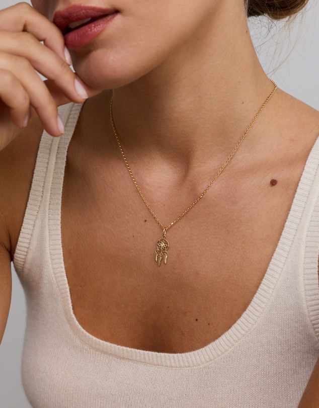 Michael Hill - Dream Catcher Pendant in 18kt Vermeil with Cubic Zirconia