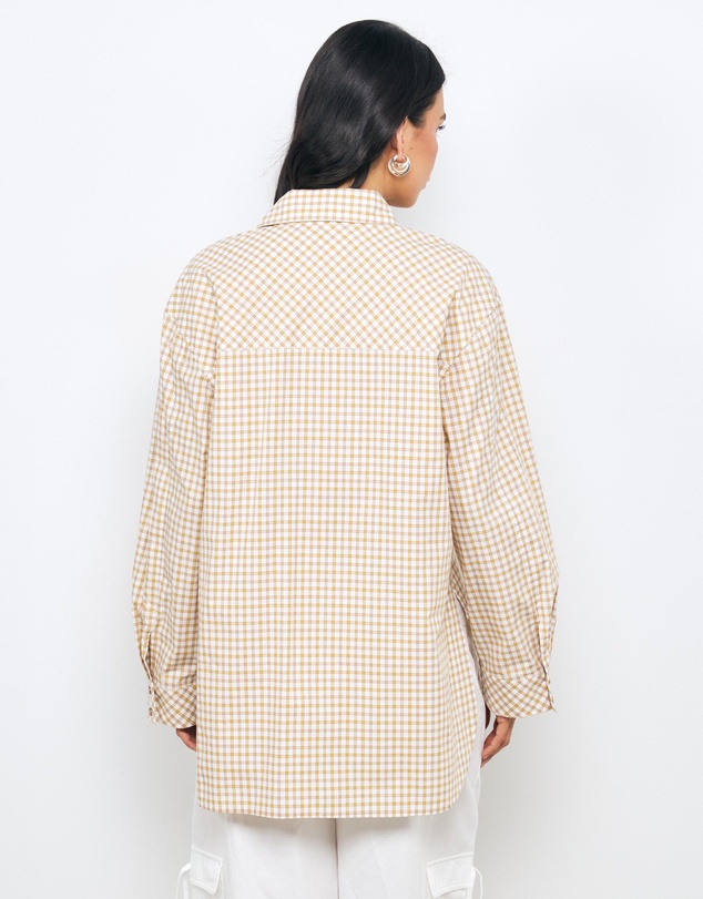AERE - Laura Relaxed Check Shirt