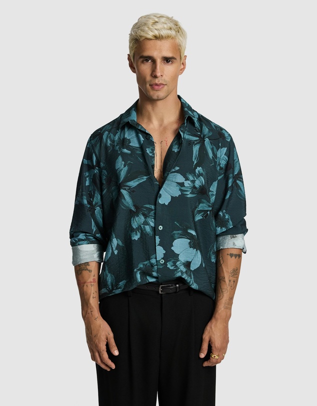 yd. - Massimo Floral Shirt