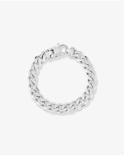 Michael Hill - 11.3mm Curb Bracelet in Sterling Silver