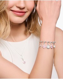 THOMAS SABO - Charm Bracelet with Cold Enamel Silver
