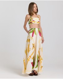 MAKU - Monaco Scarf Crop Top