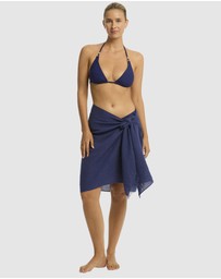 Sea Level Australia - Sunset Frayed Sarong
